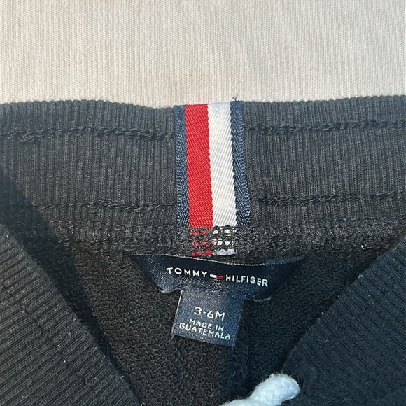 Tommy Hilfiger Black Sweatpants with Graphic Print - Picture 2 of 3